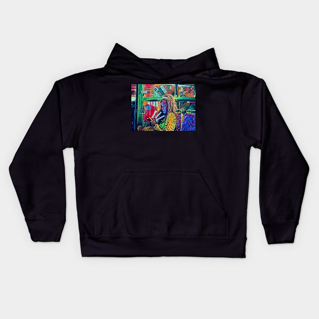 Tomorrow Comes Today Kids Hoodie by Jacob Wayne Bryner 